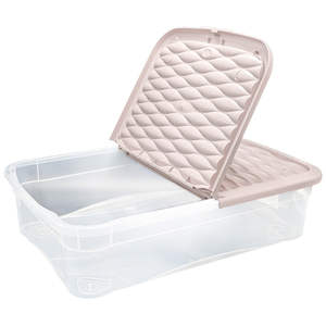 Scatola portaoggetti in plastica Marea 58x39x43h, contenitore resistente e pratico per l'organizzazione - Product Image 2