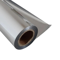 Film Polyester Métallisé/Mylar Réfléchissant 6/8/12 Micron BOPP/PE/PET/CPP Revêtement Feuille d'Aluminium Mylar Film Métallisé