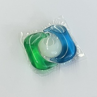 Capsules de lavage haute efficacité dosette jetable liquide 3 en 1 détergent à lessive biodégradable