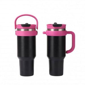 Hot Sale 40oz Portable Handle <b>Insulated</b> Stainless Steel Tumbler Large Capacity Travel Camping <b>Mug</b> - Product Image 1