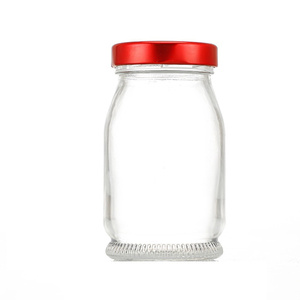 Nouvelle bouteille de bocal de conservation transparente en verre la plus vendue Perserve le conteneur de <span class=keywords><strong>confiture</strong></span> pour la cuisine - Product Image 6