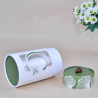 Natural Brown Kraft Paper Round Paper Tubes Cardboard Cylinder Boxes for Packaging