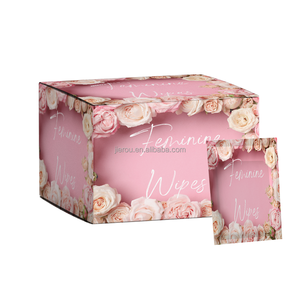 Paquet unique de lingettes vaginales naturelles équilibrées à base de plantes de marque privée <span class=keywords><strong>Lingette</strong></span> d'hygiène intime féminine non parfumée - Product Image 1