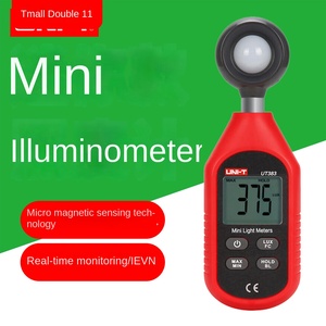 Misuratore di Illuminazione Digitale Uleid UT381/382/383BT/383S, Rilevatore Linguistico ad Alta Precisione Rosso/Nero con Etichetta Privata - Product Image 2