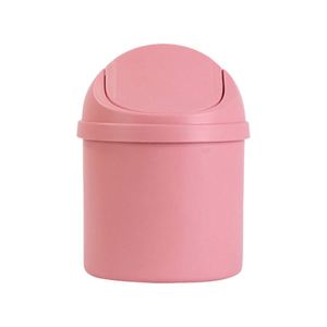 Mini Plastic Desk Trash Can Portable Small <b>Desktop</b> <b>Stand</b> Portable Waste Bin for Office - Product Image 1