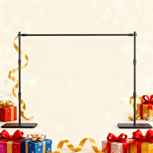 Support de fond de studio photo, cadre de fond pour <span class=keywords><strong>photographie</strong></span>, <span class=keywords><strong>toile</strong></span> peinte au pistolet et fer forgé - Product Image 6