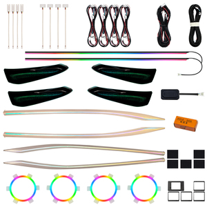 Éclairage d'ambiance intérieur LED personnalisé TMPRO Vietnam pour VinFast <span class=keywords><strong>VF7</strong></span> 2022-2025, style design d'usine, couleurs réglables - Product Image 5