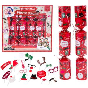 Impression de Noël Poppers Party Confettis Popper Toy Paper Confettis avec contenu de cadeau Joyeux Noël Party Table Favors Supply - Product Image 2