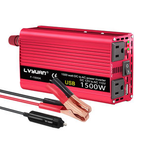<span class=keywords><strong>LVYUAN</strong></span> Usine 500w 1500w Home 12V/24V 110 220V Inversor De Corriente 12v 110v DC to AC Car <span class=keywords><strong>Power</strong></span> <span class=keywords><strong>Inverter</strong></span> - Product Image 1