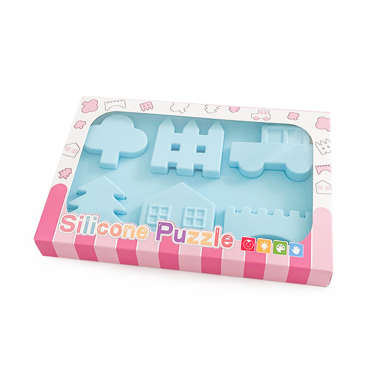 Bleu clair + boîte de couleur