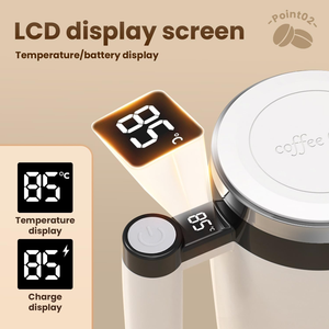 <span class=keywords><strong>Mug</strong></span> auto-mélangeur, <span class=keywords><strong>mug</strong></span> à café magnétique rechargeable, tasse à mélange automatique étanche pour le lait/le cacao au bureau/à <span class=keywords><strong>la</strong></span> <span class=keywords><strong>cuisine</strong></span>/en voyage - Product Image 2