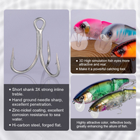Swimbait Tersegmentasi 135Mm 48G Umpan Pancing Pike Permainan Besar Mengambang Multi Sambungan Umpan Plastik Keras Umpan Pancing Air Tawar