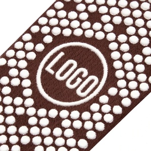 Chaussettes en coton antidérapantes pour femmes, style nouveau, pour Pilates, yoga, vente en gros, logo personnalisé, chaussettes de ballet antidérapantes - Product Image 5