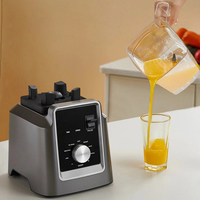 Peralatan Dapur Blender Meja Rumah Tangga Blender Jus Plastik Mixer Daya Tinggi Komersial Blender Smoothie Tugas Berat