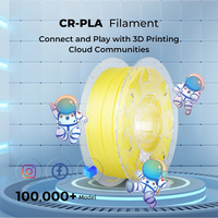 Filamen PLA Creality 1.75mm 1kg, Konsumsi Printer 3D dengan Susut Rendah Tanpa Gelembung, Kompatibilitas Luas untuk Printer FDM