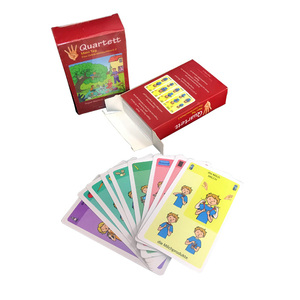 Impresión de juegos de cartas <span class=keywords><strong>Cuarteto</strong></span> personalizado del fabricante - Product Image 3