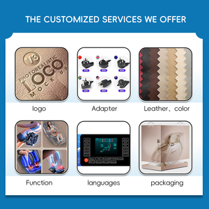 Chinas Bester Tragbarer <span class=keywords><strong>3D</strong></span> 8D Massagestuhl Luxuriöser Zero-Gravity 4D Massagestuhl für den Ganzen Körper - Product Image 6