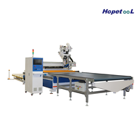 Routeur CNC pour le bois robuste avec fonctions de chargement/déchargement automatiques, broche de 9KW et perceuse à rangées, pour le traitement du bois