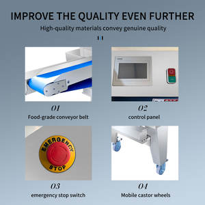 Affettatrice Orizzontale Commerciale per Carne, Nuovo Spessore Regolabile, Taglia Carne per Manzo, Pollo, Pepperoni, Salsiccia, con Motore, per Carne Cotta e Rotoli di Carne - Product Image 3