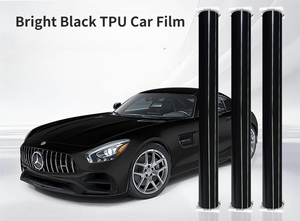 Tắc Kè Hoa Màu sắc sáng màu đen TPU phim Tự Chữa Bệnh & Chống trầy xước thay đổi màu sắc xe cơ thể phim UV/IR bảo vệ 6 năm bảo hành - Product Image 2