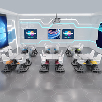Chaise pivotante pour salle de classe intelligente AI avec tablette Chaises pivotantes pour l'école Fauteuils roulants pour