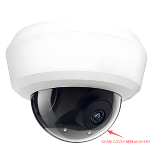 Yuntuo 1.8 inch Fisheye góc rộng quang học rõ ràng mái vòm che trong suốt lá chắn HD giám sát CCTV Ống kính Bìa thay thế - Product Image 5