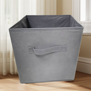 Cajas de Almacenamiento Plegables de Tela No Tejida, Cestas de Almacenamiento con Asas de Cuerda para una Fácil Organización del Hogar - Product Image 3