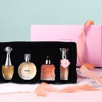 Coffret de parfum pour femme en marque privée, quatre pièces, parfum léger longue durée, Rencontre Miss Adventure, kit de parfum très vendu