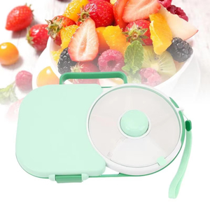Lonchera Giratoria para Niños, Lonchera Infantil con Compartimento para Refrigerios, Contenedor Portátil para Almuerzo con 5 Compartimentos - Product Image 6