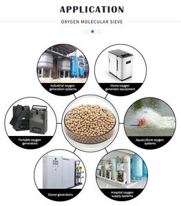 Endüstriyel oksijen üretimi 1.6-2.5mm zeolit 13x hp 1.3-1.7mm lityum moleküler elek psa ozon tesisi için adsorban - Product Image 6