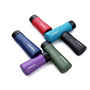 Thermos à eau isolé sous vide de 480ml en acier inoxydable pour hommes, flacon de voyage d'affaires en acier inoxydable 304 - Product Image 2