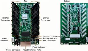 Novastar MRV416 светодиодная карта приема 16 портов HUB75E для электронных рекламных щитов, видео-дисплеи - Product Image 6