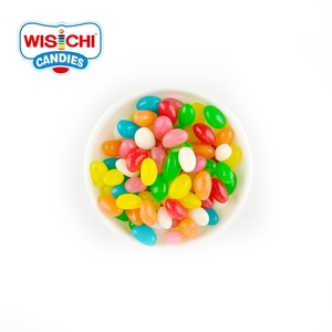 Il campione libero 138g colorato sapori misti assortiti jelly bean halal caramelle morbide luce lampadina bottiglie di forma imballato - Product Image 4