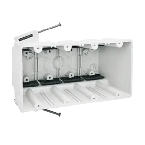 BOÎTE DE SORTIE EN FIBRE DE VERRE FG04N Four-Gang 75 <span class=keywords><strong>cu</strong></span> in - Product Image 1