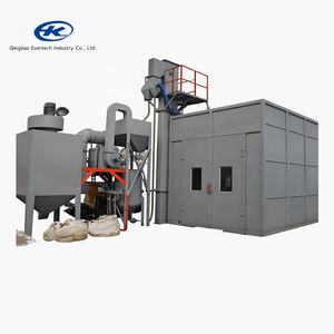 ห้องพ่นทรายระบบกู้คืนเศษเหล็กแบบอัตโนมัติ ใช้ไฟฟ้าและลม รุ่นใหม่ - Product Image 6