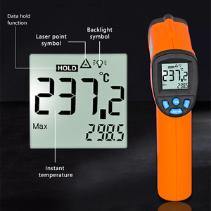 Termómetro láser industrial infrarrojo <span class=keywords><strong>VICI</strong></span> TM550 2024, láser digital sin contacto, termómetro infrarrojo Digital - Product Image 2