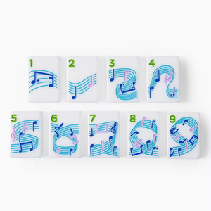Jeu de société américain de luxe en acrylique blanc, 160 pièces, sur le thème des monuments américains, portable, écologique, cadeau pour adultes - Product Image 3