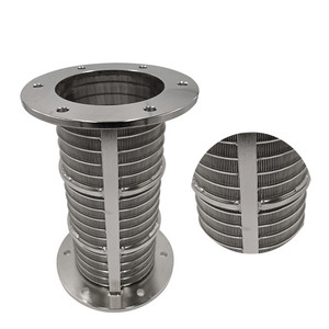 Rãnh nêm Dây màn hình phân tách phân lợn khử nước lọc dây nêm Lọc xi lanh - Product Image 5