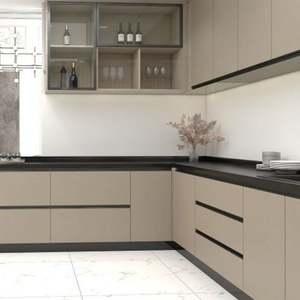 High End Affordable Used Corner Modern Design Regular Size High Glossy Custom Pantry <b>Kitchen</b> <b>Cabinet</b> - Product Image 1