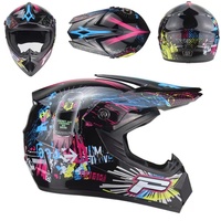 Nouveau casque de moto intégral en ABS avec certification DOT pour utilisation sur route et hors route, produit en Chine