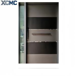 Nouvelle porte pivotante en acier inoxydable de style italien, porte d'entrée moderne de haute qualité pour villa, devant un hôtel cinq étoiles - Product Image 4