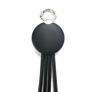 High speed 3 in 1 <strong>usb</strong> charging cable Nylon braid 3 in 1 charger cable <strong>Key</strong> 3 in 1 charging and data cable support logo - Product Image 5