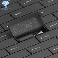Caja de Cartón Corrugado Negra para Envíos, con Logotipo Personalizado, para Botellas de Agua, Jarras y Vasos, Gran Venta