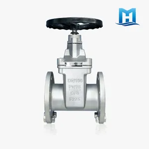 6 inch dao Van cổng thép không gỉ HT200 S. S Van cổng