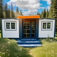 Maison extensible 3 chambres à coucher conteneur pliant maison minuscule Portable maison Mobile Portable maison modulaire préfabriquée pliable maison