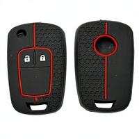 Funda Protectora de Silicona para Llave Remota de Chevrolet Camaro, Malibu, Sail, Orlando, Compatible con Llaves de Bloqueo y Desbloqueo, Venta al Por Mayor