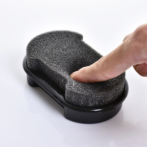 <b>Shoe</b> Wax Double Sided Sponge For Leather Polishing And Care Instant Shining Color <b>Refreshing</b> - Product Image 4