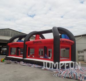 JUMPFUN migliore qualità per adulti gonfiabili <span class=keywords><strong>sport</strong></span> multiuso gonfiati calcio campo umano giostra <span class=keywords><strong>Arena</strong></span> 6 in 1 campo da pallavolo gigante - Product Image 2