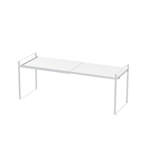 Étagère de rangement de cuisine extensible à plusieurs niveaux, petite taille, type sur pied extensible pour épices, casseroles et ustensiles - Product Image 5