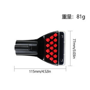 Têtes de brosse pour aspirateur Bissell 3698Z 1558Z 3617Z 36985 Rouge Vert Noir Pièces compatibles - Product Image 2